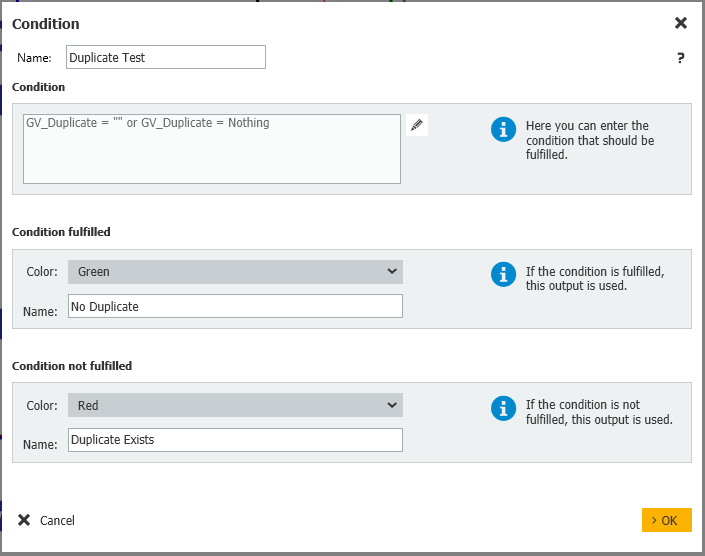 Dublette vorhandne en
